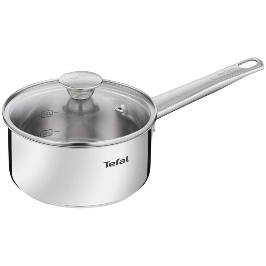 Tefal - Conjunto de panelas 10 pçs COOK EAT aço inoxidável