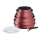Tefal - Conjunto de panelas 10 peças INGENIO DAILY CHEF, acabamento em cobre
