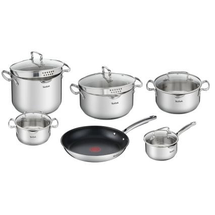 Tefal - Conjunto de panelas 11 peças DUETTO+