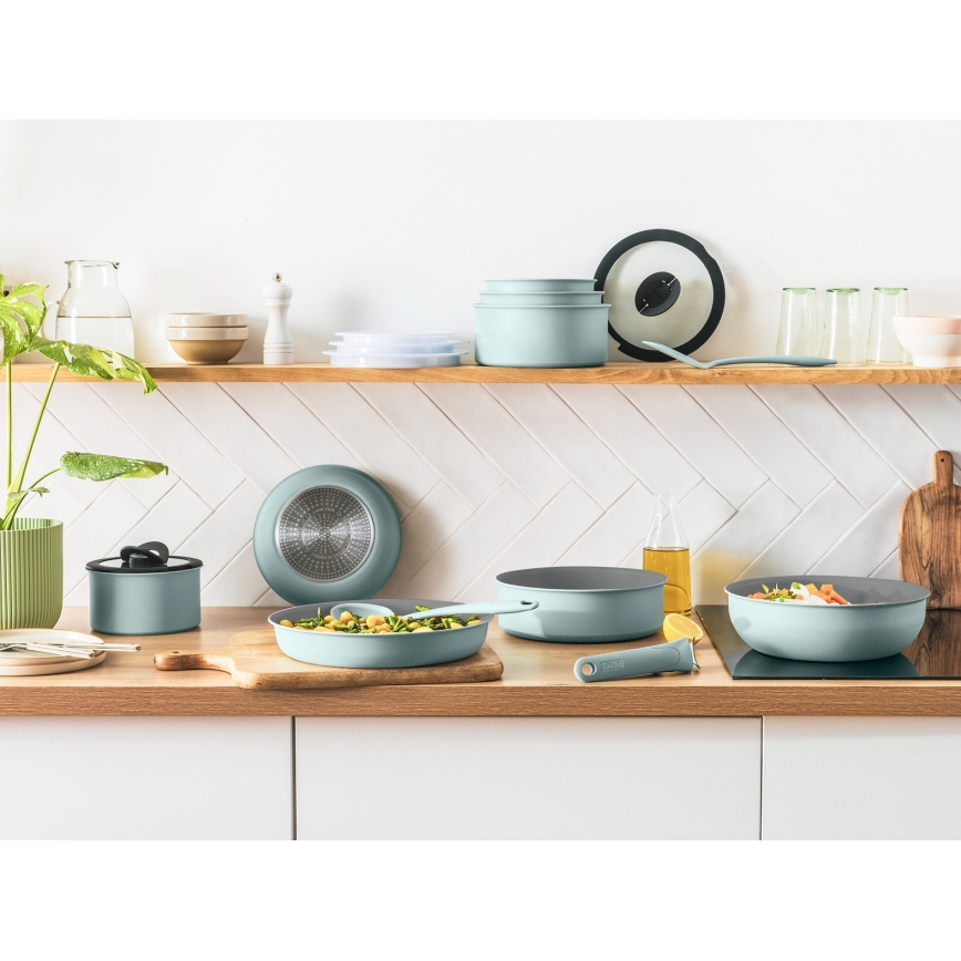 Tefal - Conjunto de panelas 15 peças INGENIO HALO