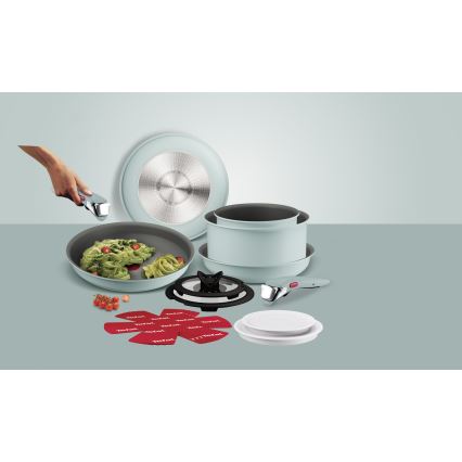 Tefal - Conjunto de panelas 15 peças INGENIO HALO