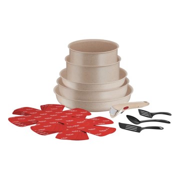 Tefal - Conjunto de panelas 17 peças INGENIO DELIGHT