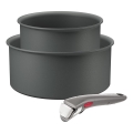 Tefal - Conjunto de panelas 3 peças INGENIO HALO