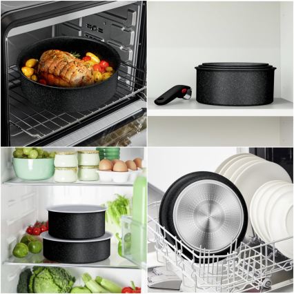 Tefal - Conjunto de panelas 3 peças INGENIO PERFECT COOK