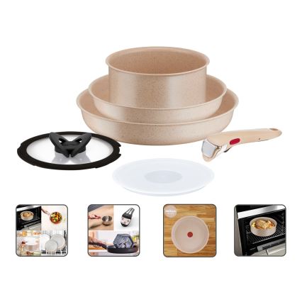 Tefal - Conjunto de panelas 6 peças INGENIO DELIGHT