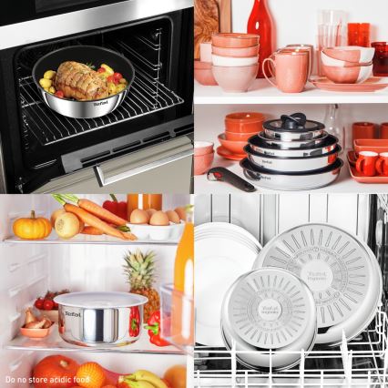 Tefal - Conjunto de panelas EMOTION MAX, 4 peças