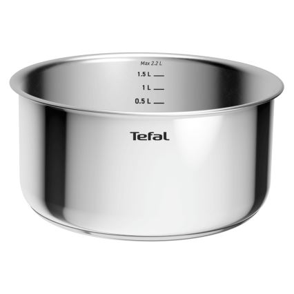 Tefal - Conjunto de panelas INGENIO COOK, 15 peças, inox