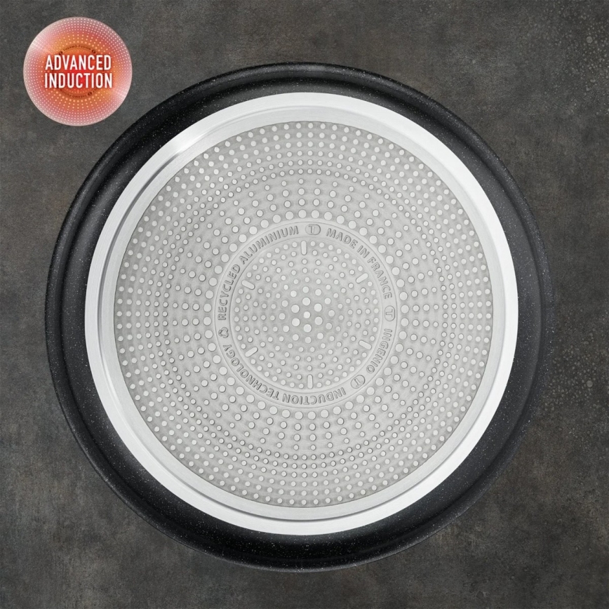 Tefal - Conjunto de utensílios de cozinha 4 pçs INGENIO BLACK STONE