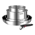 Tefal - Conjunto de utensílios de cozinha 5 peças INGENIO EMOTION em aço inoxidável