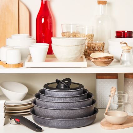 Tefal - Conjunto de utensílios para cozinha 5 unid. INGENIO NATURAL FORCE