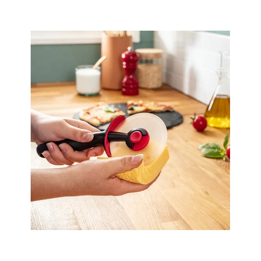 Tefal - Cortador de pizza INGENIO aço inoxidável/preto