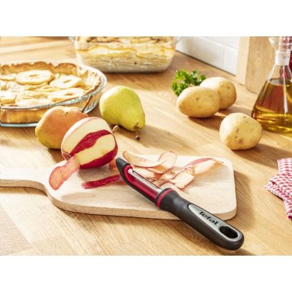 Tefal - Descascador de cozinha INGENIO aço inoxidável/preto