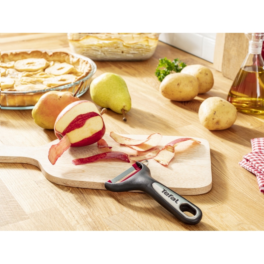 Tefal - Descascador de cozinha INGENIO aço inoxidável/preto