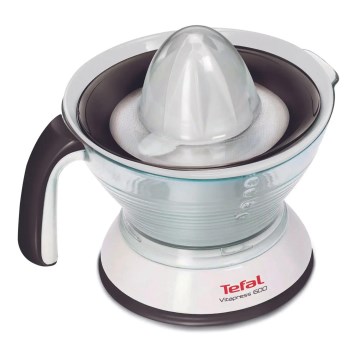 Tefal - Espremedor de citrinos elétrico VITAPRESS 0,6 l 25W/230V branco/preto
