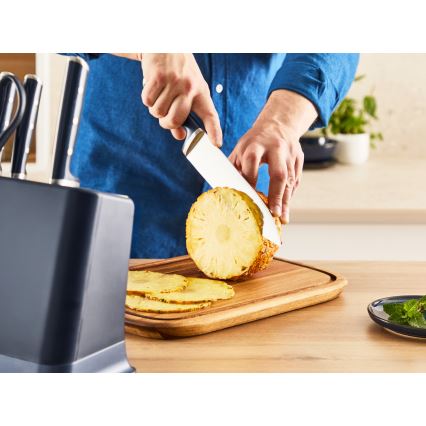 Tefal - Faca de cozinha EVER SHARP 20 cm com suporte