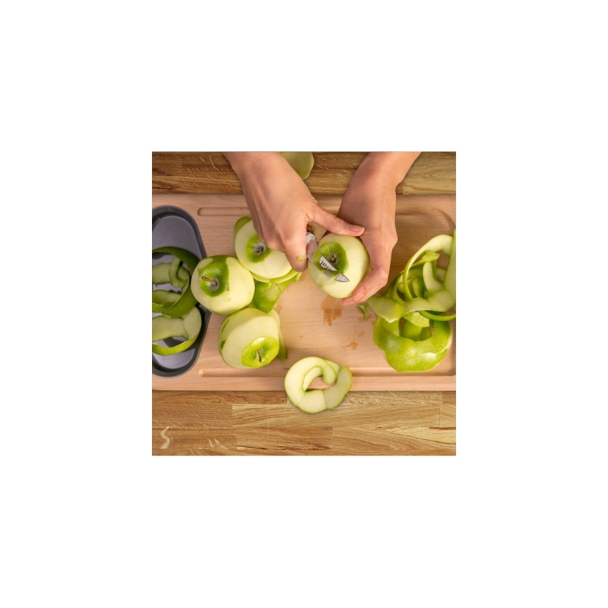 Tefal - Faca de aço inox para cortar ICE FORCE 7 cm cromo brilhante/preto