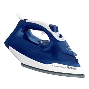 Tefal - Ferro de engomar EXPRESS STEAM 2400W/230V azul