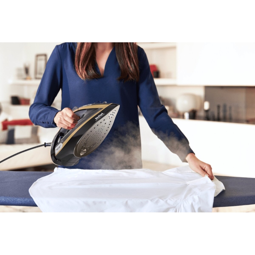 Tefal - Ferro de engomar ULTIMATE PURE 3000W/230V dourado/preto