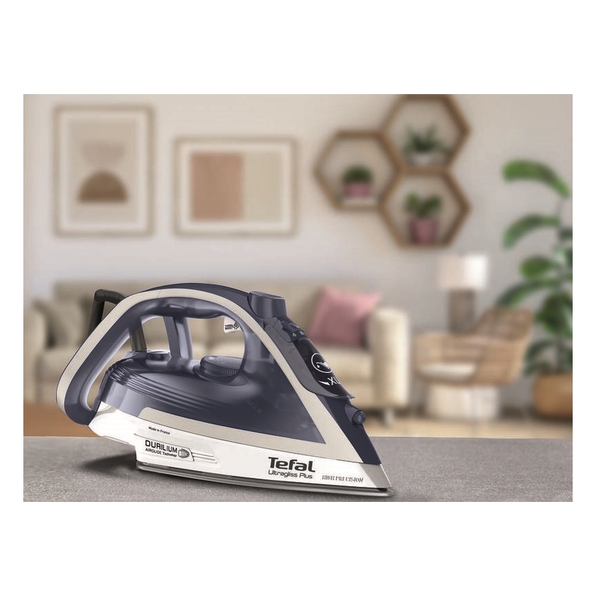 Tefal - Ferro de engomar ULTRAGLISS PLUS 2800W/230V azul
