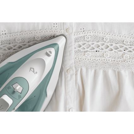 Tefal - Ferro de engomar VIRTUO 2000W/230V verde