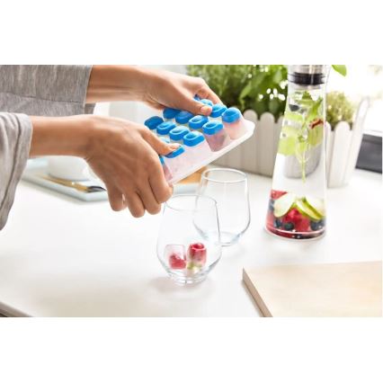 Tefal - Forma de cubo de gelo 24 cubos MASTER SEAL azul