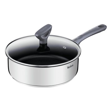 Tefal - Frigideira funda com tampa DAILY COOK 24 cm