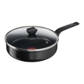 Tefal - Frigideira funda com tampa SIMPLY CLEAN 24 cm