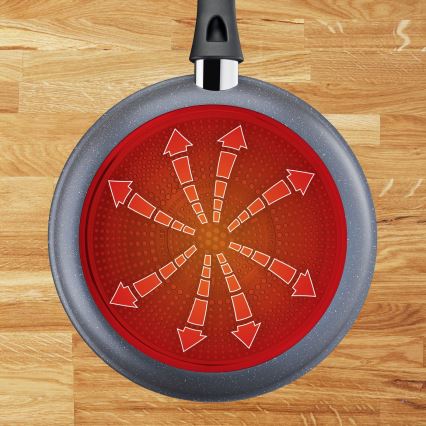 Tefal - Frigideira Wok HARD STONE 28 cm