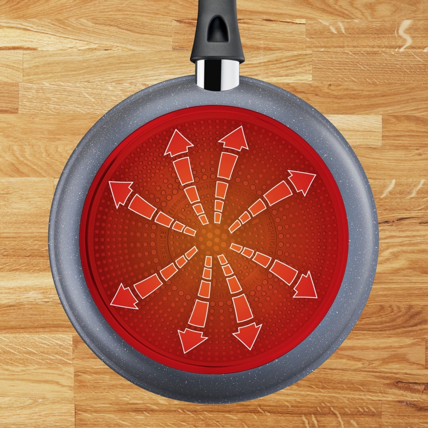 Tefal - Frigideira Wok HARD STONE 28 cm