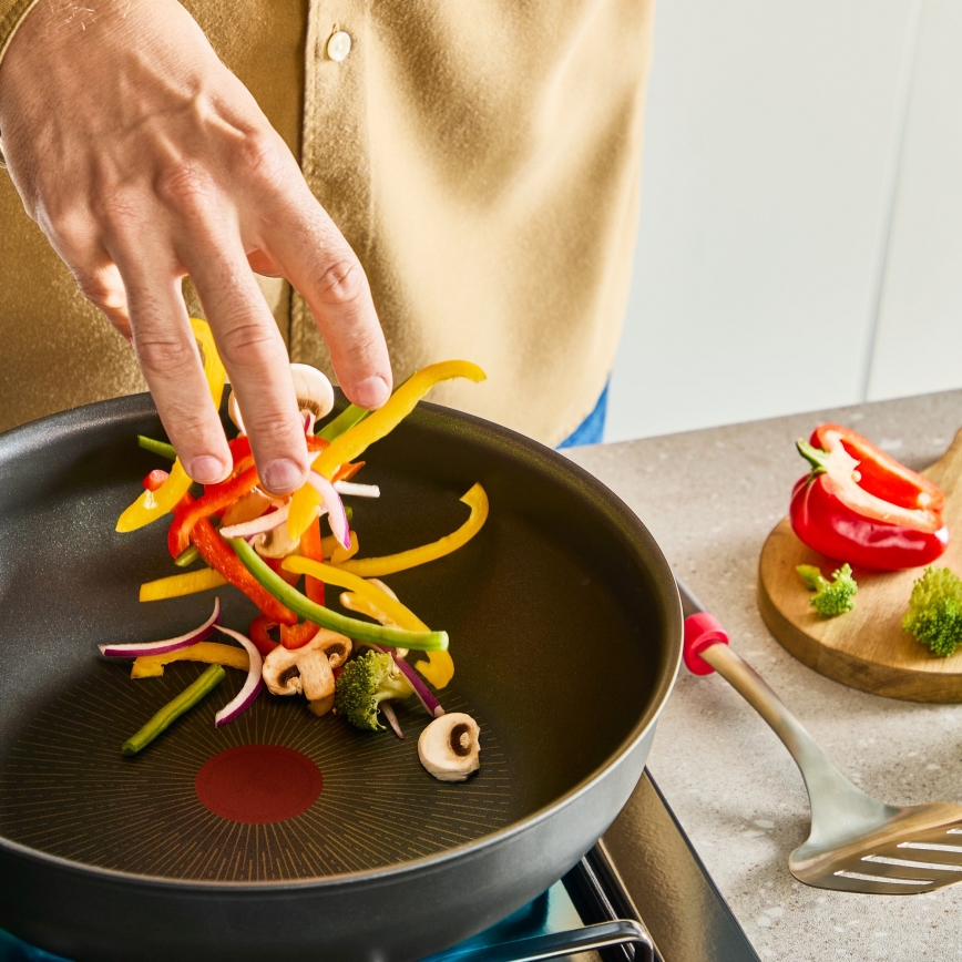 Tefal - Frigideira WOK INGENIO Excellence Fusion 28 cm