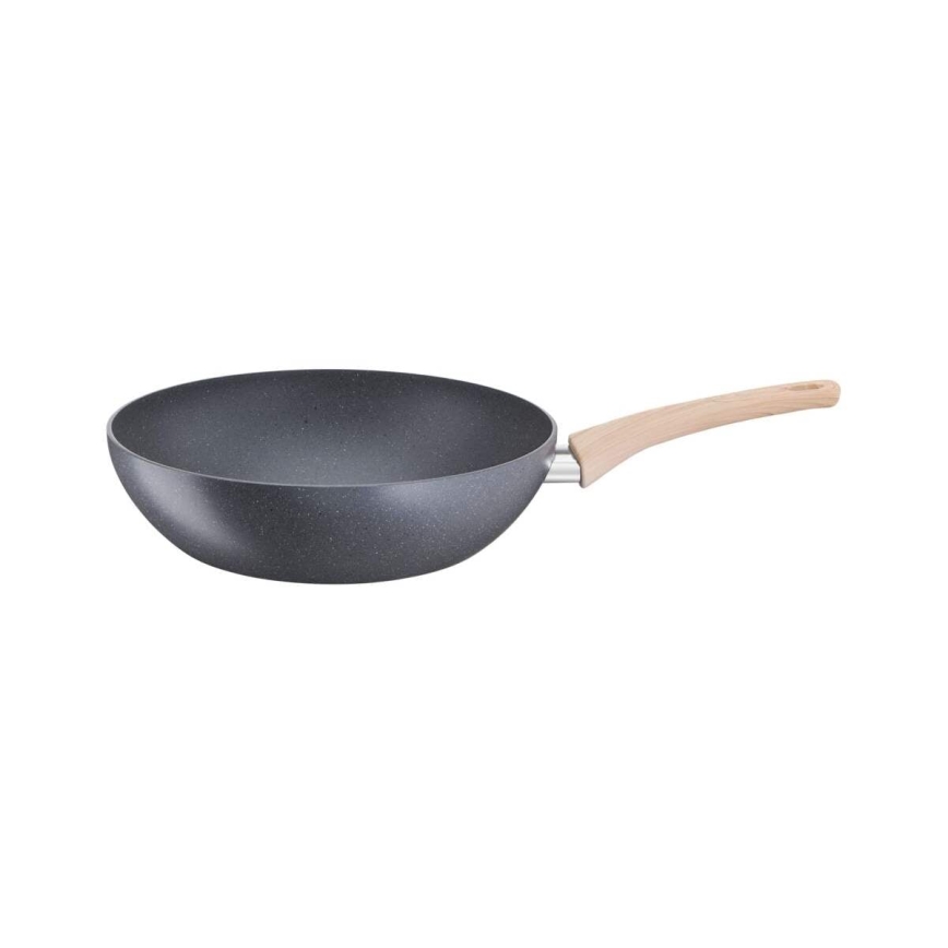 Tefal - Frigideira Wok NATURAL FORCE 28 cm