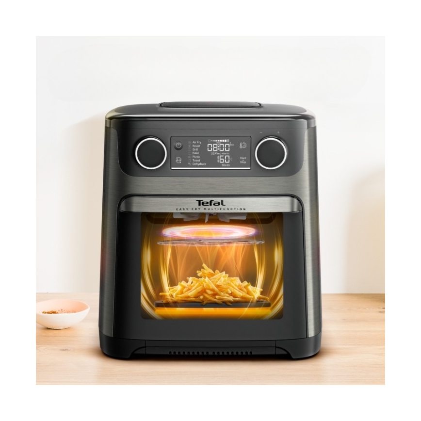 Tefal - Fritadeira Air Fryer 15 l EASY FRY 9 em 1 1800W/230V preta