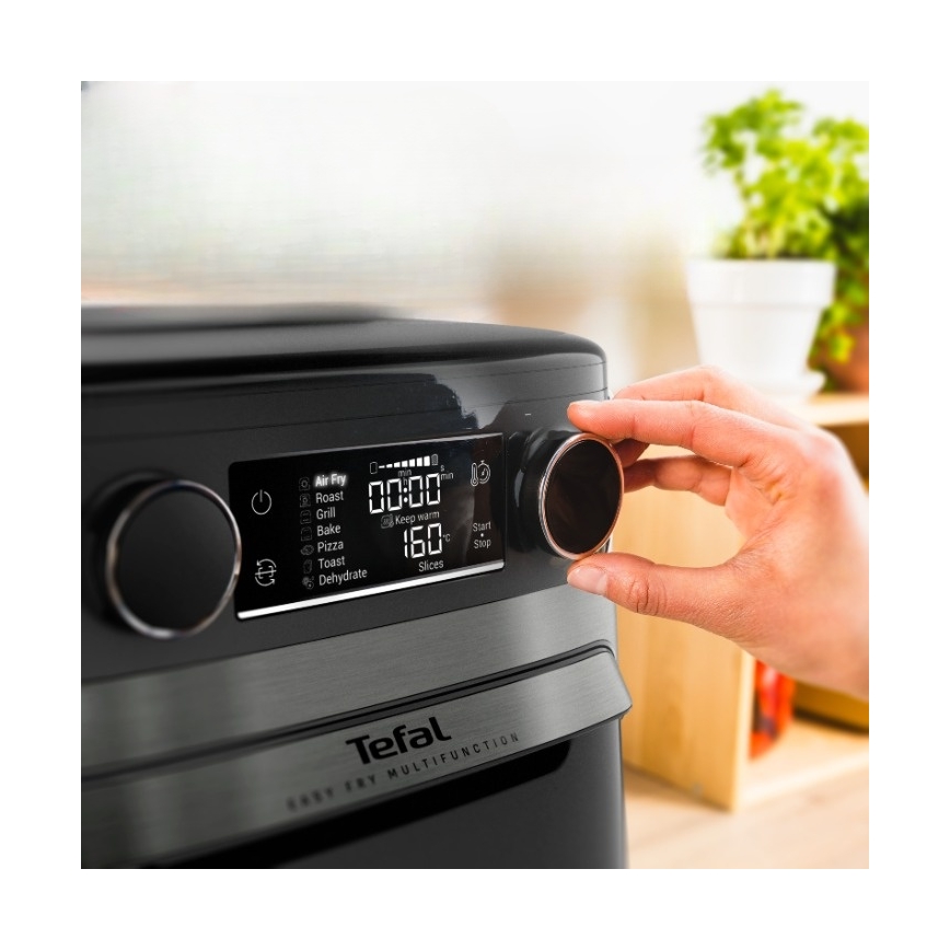 Tefal - Fritadeira Air Fryer 15 l EASY FRY 9 em 1 1800W/230V preta
