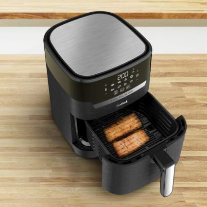 Tefal - Fritadeira de ar quente 4,2 l EASY FRY&GRILL 2em1 1550W/230V preto