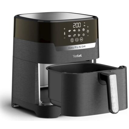 Tefal - Fritadeira de ar quente 4,2 l EASY FRY&GRILL 2em1 1550W/230V preto