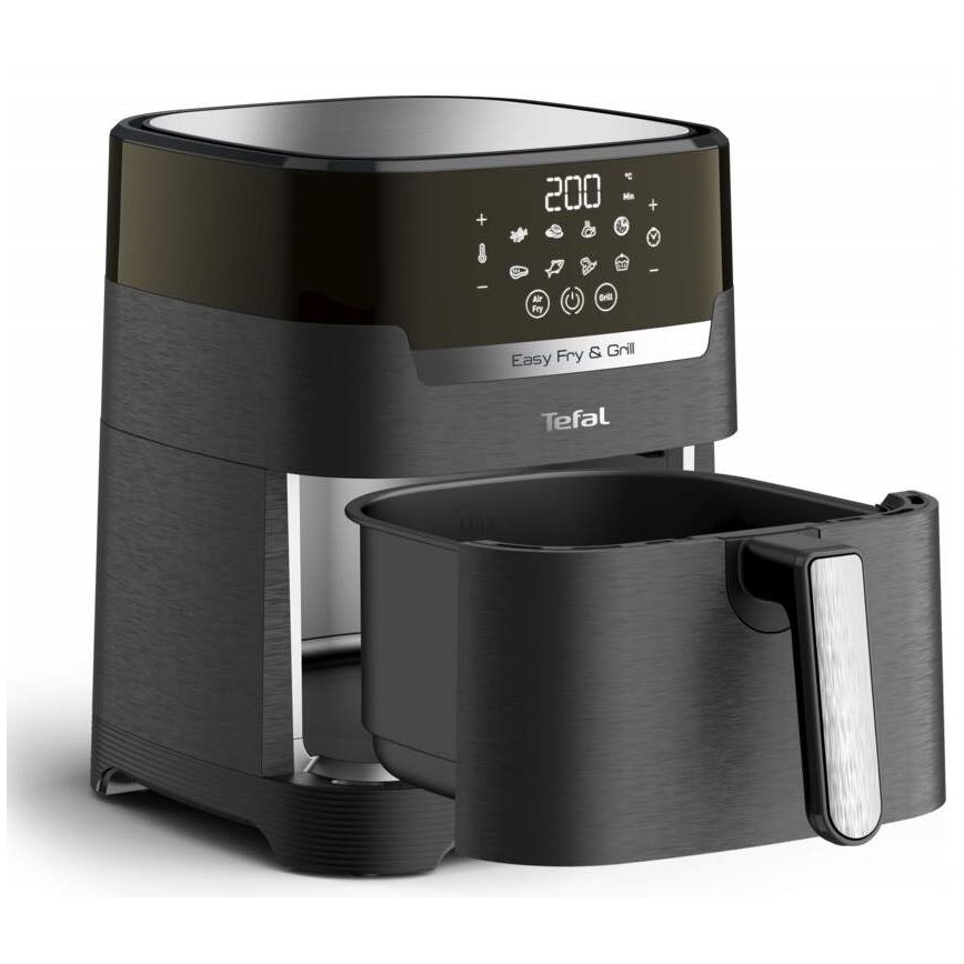 Tefal - Fritadeira de ar quente 4,2 l EASY FRY&GRILL 2em1 1550W/230V preto