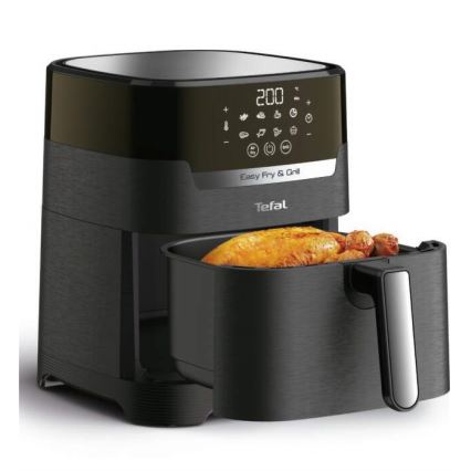 Tefal - Fritadeira de ar quente 4,2 l EASY FRY&GRILL 2em1 1550W/230V preto