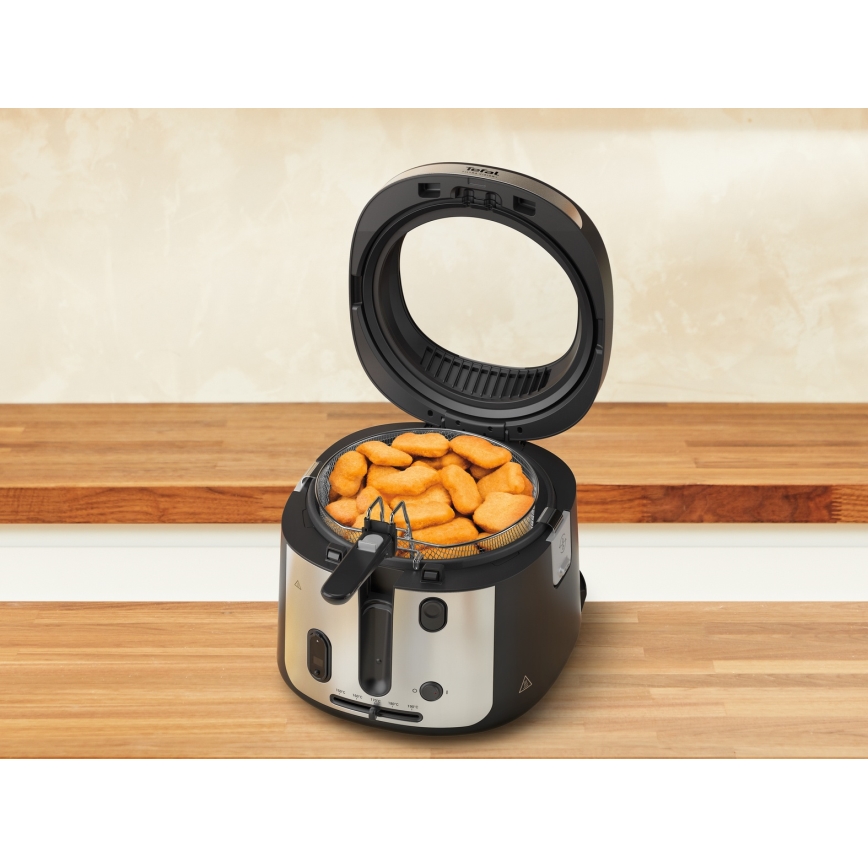 Tefal - Fritadeira sem óleo 2,1 l FILTRA VISION+ 1900W/230V