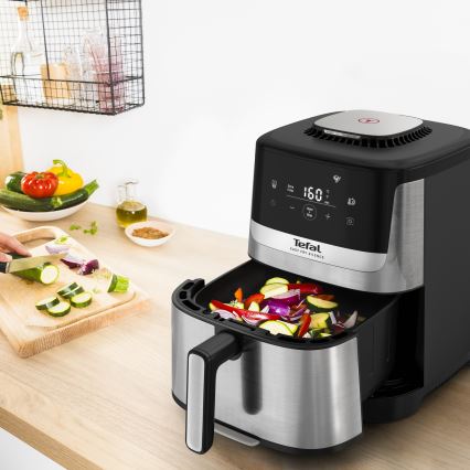 Tefal - Fritadeira sem óleo 5 L EASY FRY SILENCE 10 em 1 1400-1670W/230V