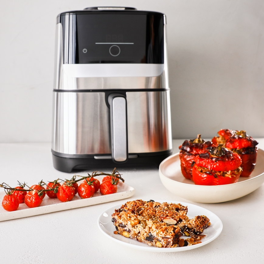 Tefal - Fritadeira sem óleo 5 L EASY FRY SILENCE 10 em 1 1400-1670W/230V