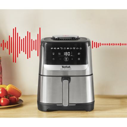 Tefal - Fritadeira sem óleo 5 L EASY FRY SILENCE 10 em 1 1400-1670W/230V