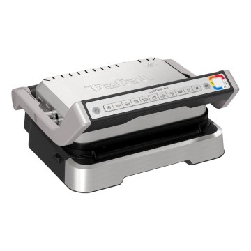Tefal - Grelhador de contacto OPTIGRILL 2100W/230V, acabamento cromado fosco