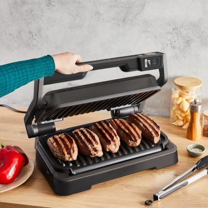 Tefal - Grelhador de contacto OPTIGRILL 2200W/230V preto