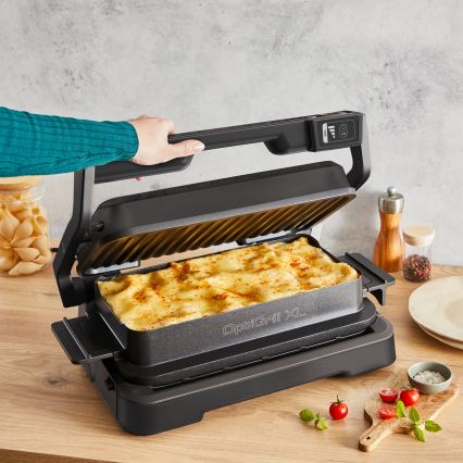 Tefal - Grelhador de contacto OPTIGRILL 2200W/230V preto