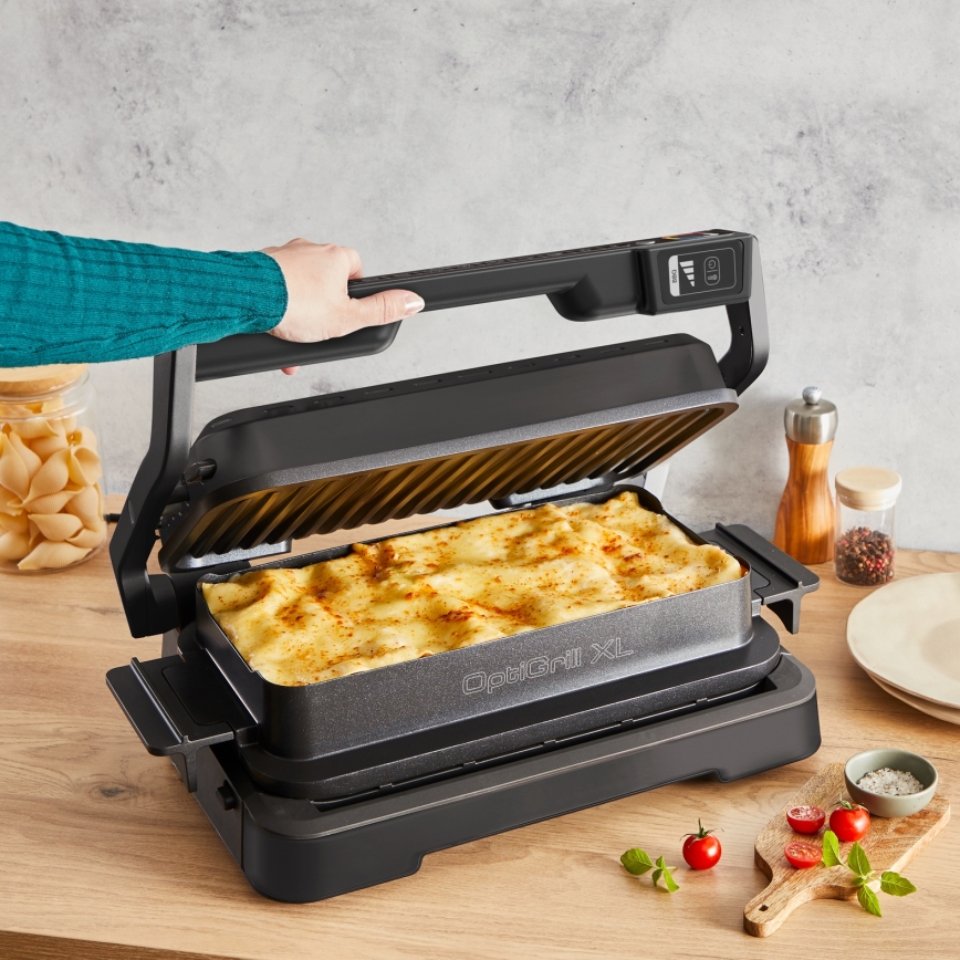Tefal - Grelhador de contacto OPTIGRILL 2200W/230V preto