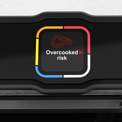 Tefal - Grelhador de contacto OPTIGRILL ELITE 2000W/230V preto