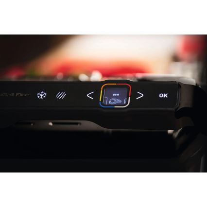 Tefal - Grelhador de contacto OPTIGRILL ELITE 2000W/230V preto