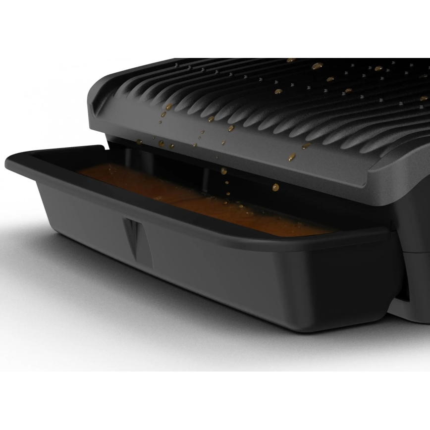 Tefal - Grelhador de contacto OPTIGRILL ELITE 2000W/230V preto