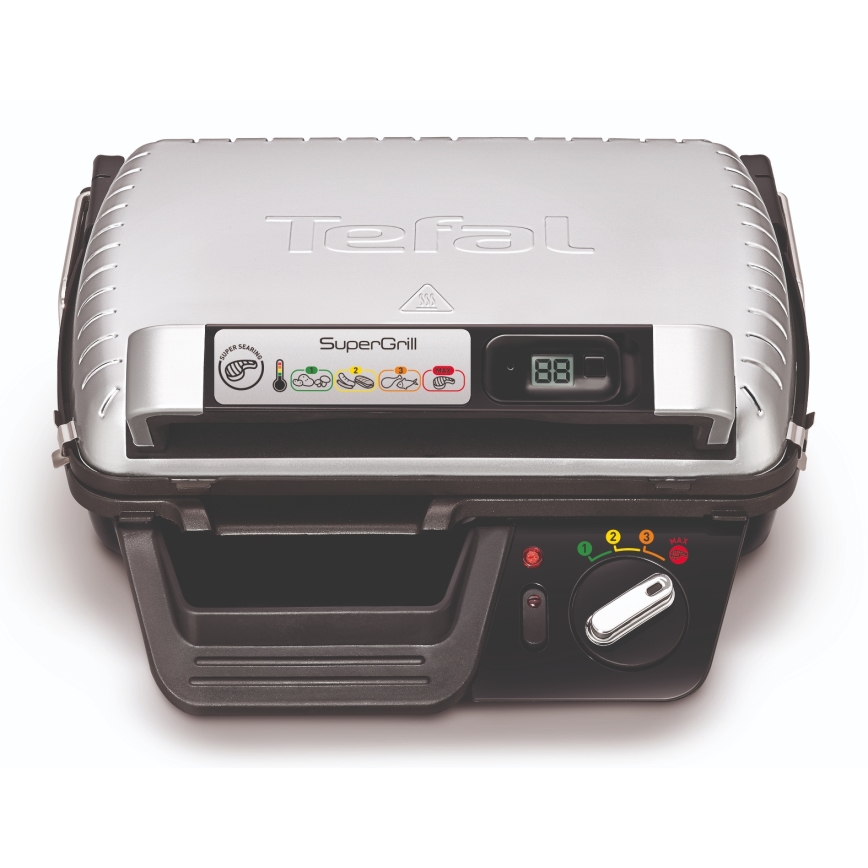 Tefal - Grelhador de contacto SUPERGRILL 2000W/230V