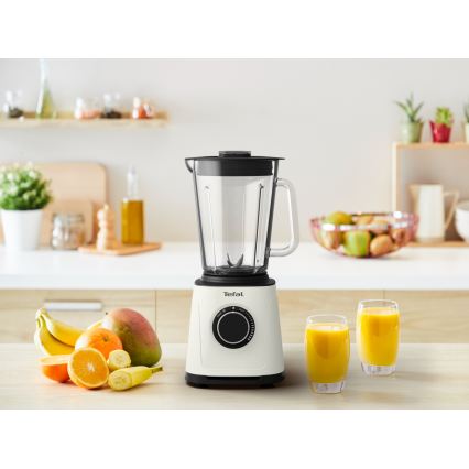 Tefal - Liquidificador de bancada 2 l PERFECTMIX ESSENTIAL 1200W/230V branco